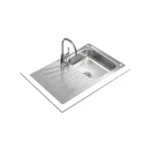 Lavaplatos empotrado 1 Cubeta(s) 79x16x50 cm Acero inoxidable - vista 2