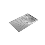 Lavaplatos empotrado 1 Cubeta(s) 79x16x50 cm Acero inoxidable - vista 4