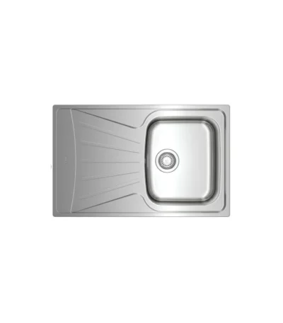 Lavaplatos empotrado 1 Cubeta(s) 79x16x50 cm Acero inoxidable
