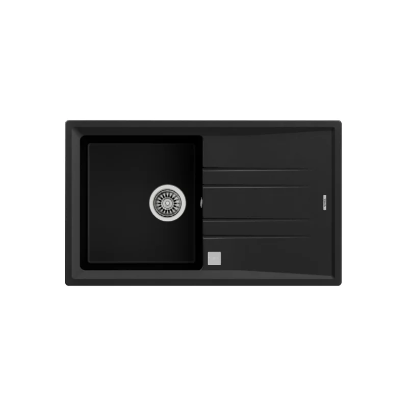 Lavaplatos Granito Stone 50 B-TG 1C 1E Negro Teka