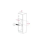 Microondas Empotrado Teka ML 8220 BIS L ST Stone Gray - vista 13