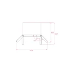 Refrigerador French Door RFD 77825 GBK Cristal Negro - 516 L - vista 12