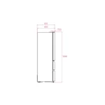 Refrigerador French Door RFD 77825 GBK Cristal Negro - 516 L - vista 11