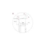 Refrigerador Teka Integrable gemelo 73385 FI EU 304 L - vista 12