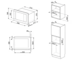 Microondas FMI325X Classica Smeg - imagen 3
