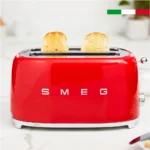 Tostador Smeg 4 panes Rojo modelo TSF02RDEU - imagen 1