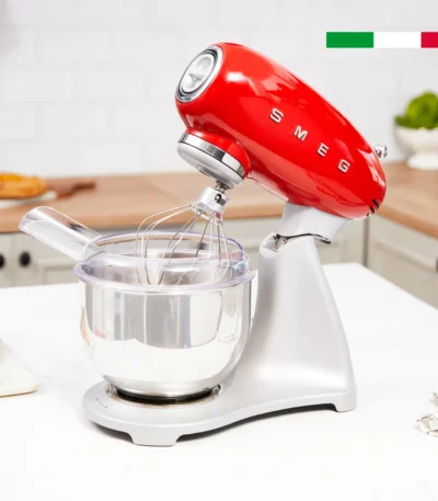 Batidora Smeg Stand Mixer Rojo modelo SMF02RDEU - imagen 1