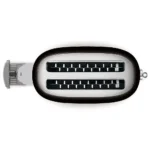 Tostador Smeg 4 panes Negro modelo TSF02BLEU - imagen 4