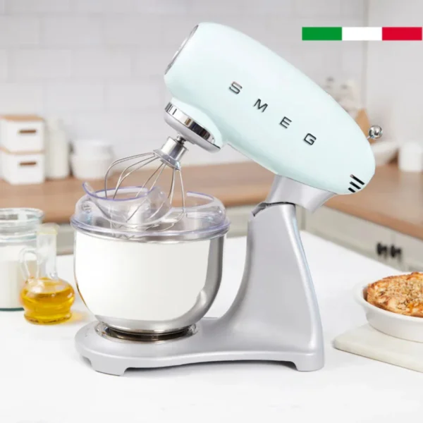 Batidora Smeg Stand Mixer Verde Agua modelo SMF02PGEU - imagen 1