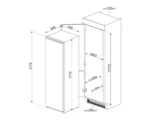 Freezer Smeg SBS IT modelo S8F174NE - imagen 3