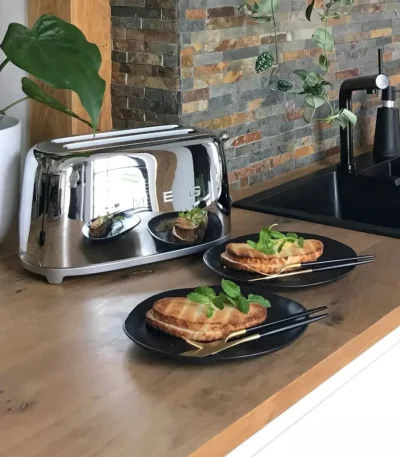 Tostador 4 Rebanadas Acero TSF02SSEU Smeg - imagen 1