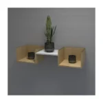 DOS MEDIO CUBO CON REPISA - vista ambientada