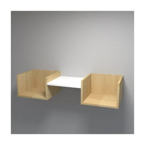 DOS MEDIO CUBO CON REPISA