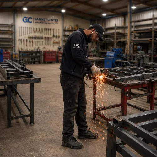 Trabajo de diseño y construcción en el taller de Muebles GC